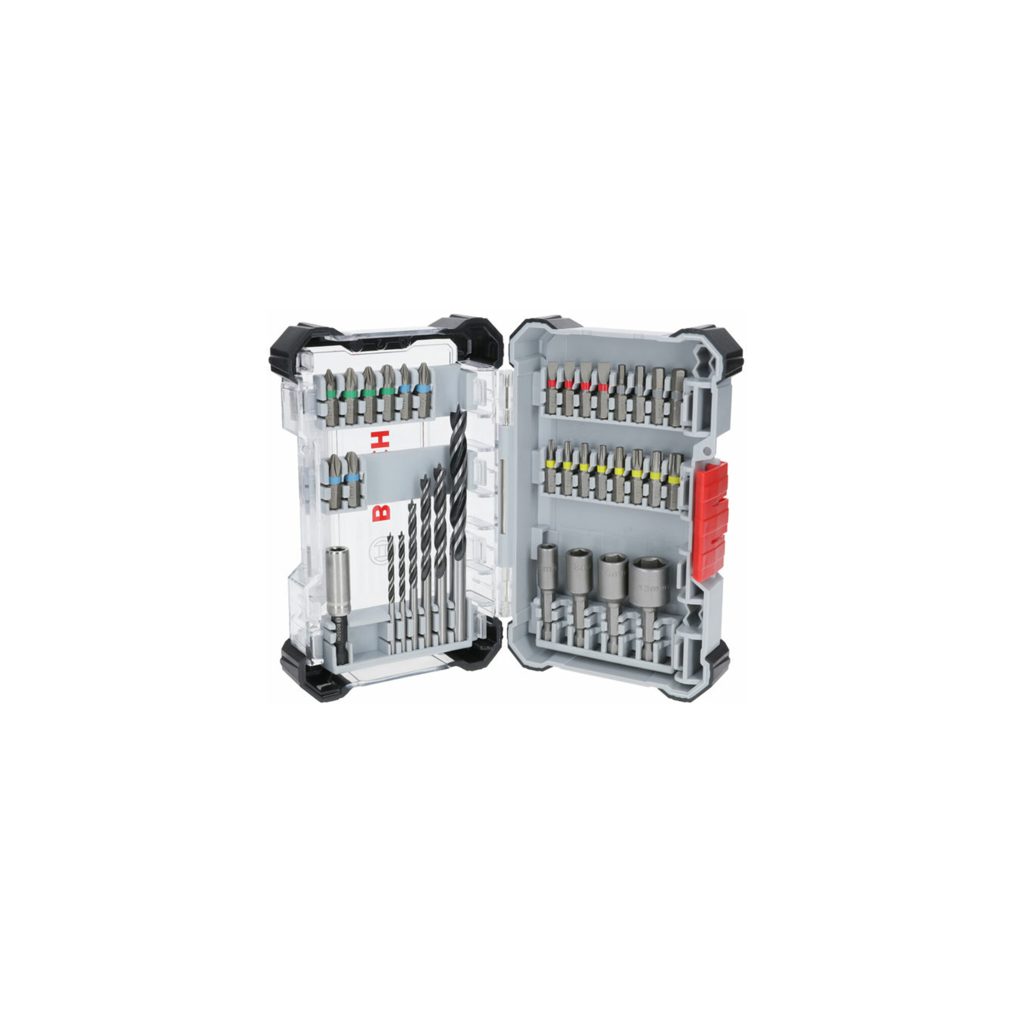 Bosch Extra Hard Schrauberbit‐ und PRO Wood Bohrer-Set, 35‐tlg.