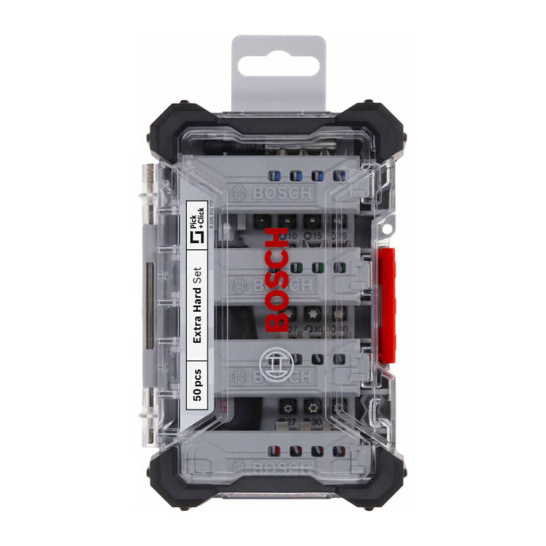 Bosch Extra Hard Schrauberbitsatz, Display, 6x50 Teile