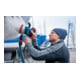 Bosch Exzenterschleifer GEX 40-150 mit 1 x Schleifblatt M480 und L-BOXX