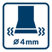 Bosch Exzenterschleifer GEX 40-150 mit Mehrlochschleifblatt C470-4