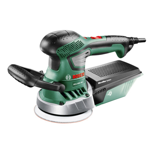 Bosch Exzenterschleifer PEX 400 AE, Paper Assistant