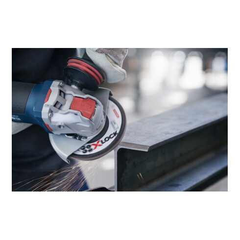 Bosch Fächerschleifscheibe X431 Standard for Metal, Trägerteller aus Glasgewebe gerade