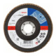 Bosch Fächerschleifscheibe X431 Standard for Metal, Trägerteller aus Glasgewebe gerade-1