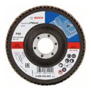Bosch Fächerschleifscheibe X431, Standard for Metal, gewinkelt