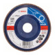 Bosch Fächerschleifscheibe X551 Expert for Metal gerade 115 mm 120 Kunststoff-1