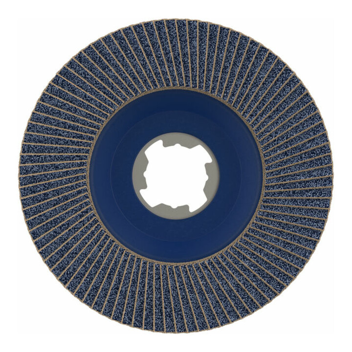 Bosch Fächerschleifscheibe X571 Best for Metal gerade 115 mm K 80 Kunststoff