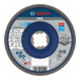 Bosch Fächerschleifscheibe X571 Best for Metal gerade 125 mm K 80 Kunststoff