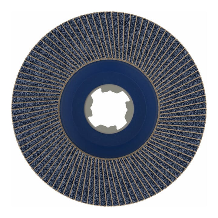 Bosch Fächerschleifscheibe X571 Best for Metal gerade 125 mm K 80 Kunststoff