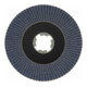 Bosch Fächerschleifscheibe X571 Best for Metal gewinkelt 115 mm K 60 Fiber