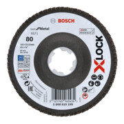 Bosch Fächerschleifscheibe X571 Best for Metal gewinkelt 115 mm K 80 Fiber