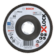 Bosch Fächerschleifscheibe X571 Best for Metal, gewinkelt, Fiber