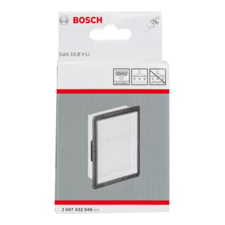 Bosch Faltenfilter für GAS 10,8 V-LI / GAS 12V