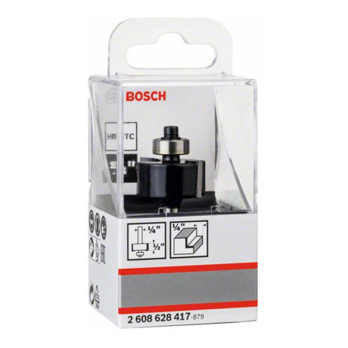 Bosch Falzfräser 1/4", D1 25,4 mm, L 12,7 mm, G 54 mm