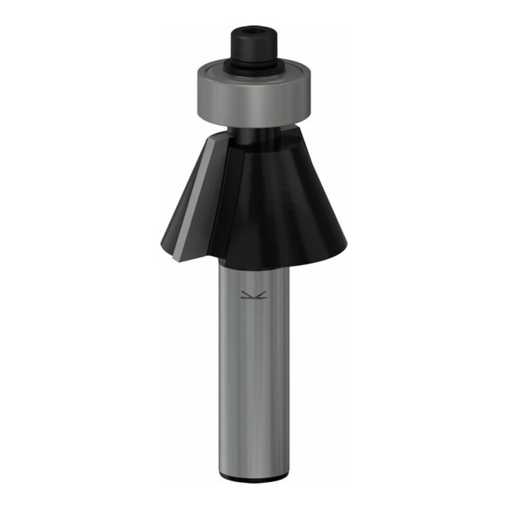 Bosch Fase-/Bündigfräser 8 mm D1 23,7 mm B 5,5 mm L 12 mm G 54 mm 25°