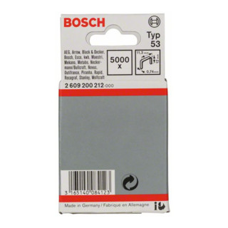 Bosch Feindrahtklammer Typ 53 11,4 x 0,74 x 12 mm
