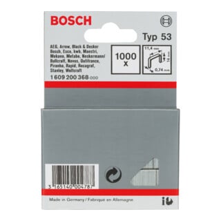 Bosch Feindrahtklammer Typ 53