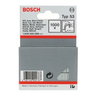 Bosch Feindrahtklammer Typ 53 11,4 x 0,74 x 14 mm