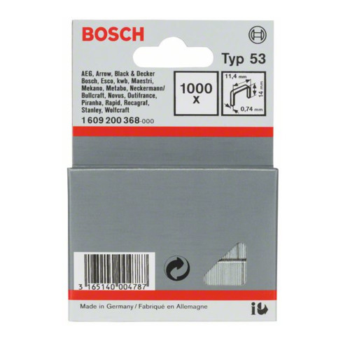 Bosch Feindrahtklammer Typ 53