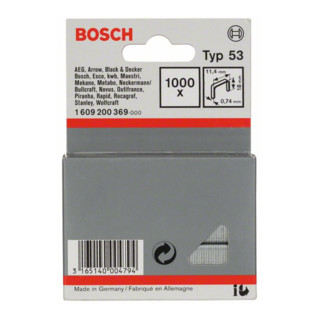 Bosch Feindrahtklammer Typ 53 11,4 x 0,74 x 18 mm