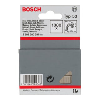 Bosch Feindrahtklammer Typ 53