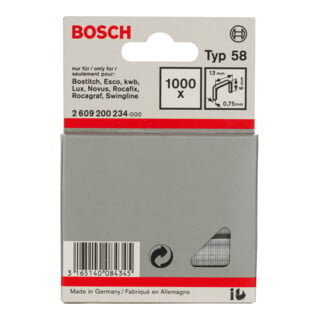 Bosch Feindrahtklammer Typ 58