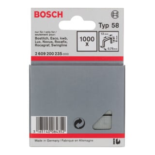 Bosch Feindrahtklammer Typ 58