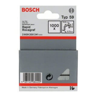 Bosch Feindrahtklammer Typ 59 10,6 x 0,72 x 10 mm