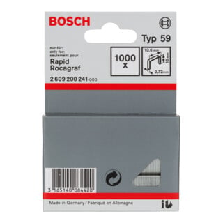 Bosch Feindrahtklammer Typ 59