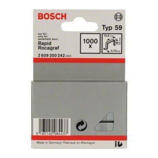 Bosch Feindrahtklammer Typ 59 10,6 x 0,72 x 12 mm