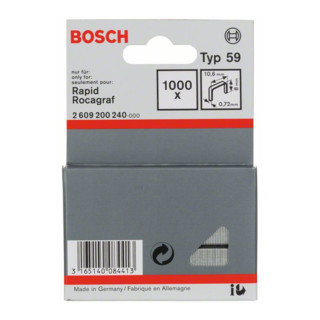 Bosch Feindrahtklammer Typ 59 10,6 x 0,72 x 8 mm