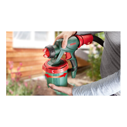 Bosch Feinsprühpistole für alle Farbarten, System-Zubehör für PFS 3000-2, PFS 5000 E