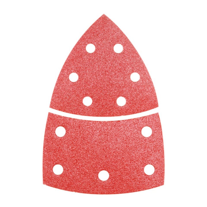 Bosch feuille abrasive C430 10 pièces 102 x 62 93 mm 80 11 trous