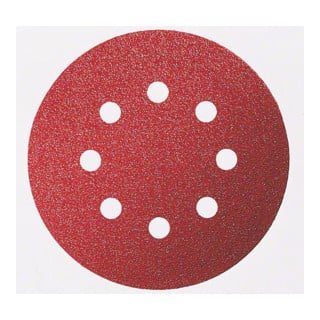 Bosch feuille abrasive C430 115 mm 60 120 240 240 8 trous velcro