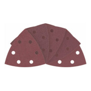 Bosch feuille abrasive C430 93 mm 60 80 80 100 120 120 180 6 trous velcro