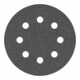 Bosch feuille abrasive F355 115 mm 120 120 8 trous velcro