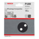 Bosch feuille abrasive F355 115 mm 180 8 trous velcro