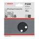 Bosch feuille abrasive F355 115 mm 240 8 trous velcro-3