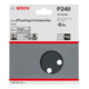 Bosch feuille abrasive F355 115 mm 240 8 trous velcro-4