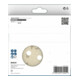 Bosch feuille abrasive F355 115 mm 240 8 trous velcro-5