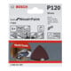 Bosch feuille abrasive F460 Best for Wood and Paint 93 mm 120