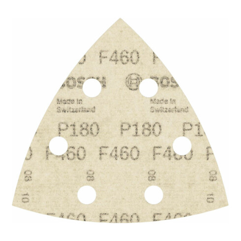 Bosch feuille abrasive F460 Best for Wood and Paint, 93 mm 180