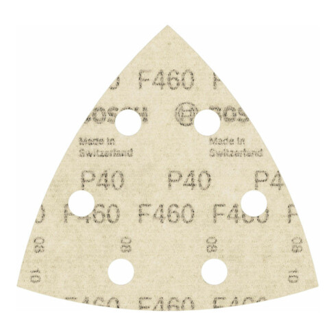 Feuille abrasive Bosch F460 BfWP, 93 mm