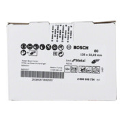 Bosch Fiber Disc R574 Best for Metal Zirconia Alumina 125 mm 22,23 mm 80-3