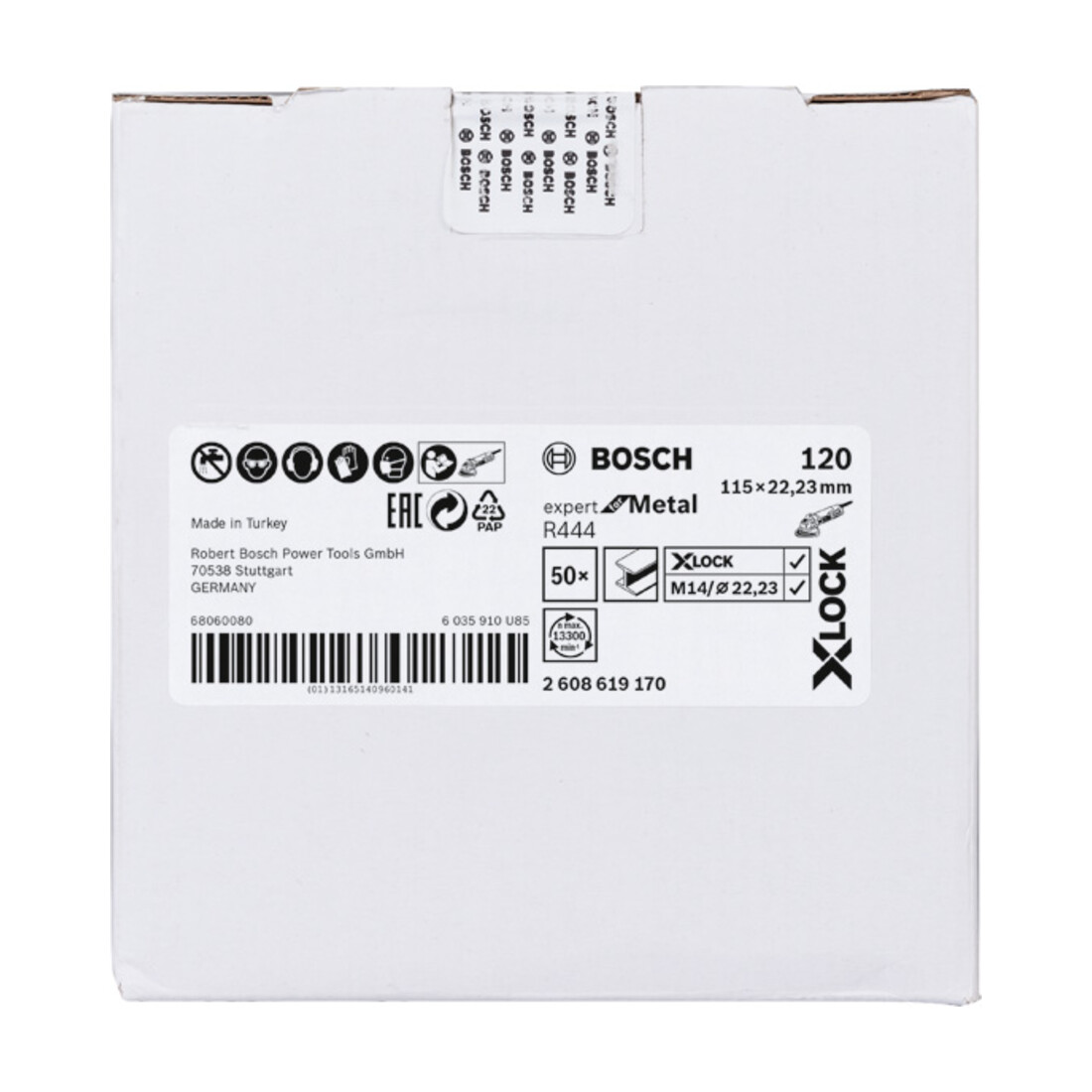 Bosch X-LOCK vezelschijf R444 Expert for Metal