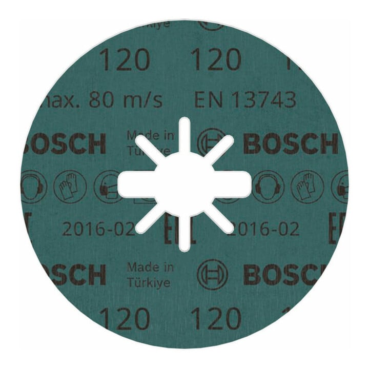 Bosch fiberschijf R574 Best for Metal X-LOCK 115 x 22,23 mm K 120