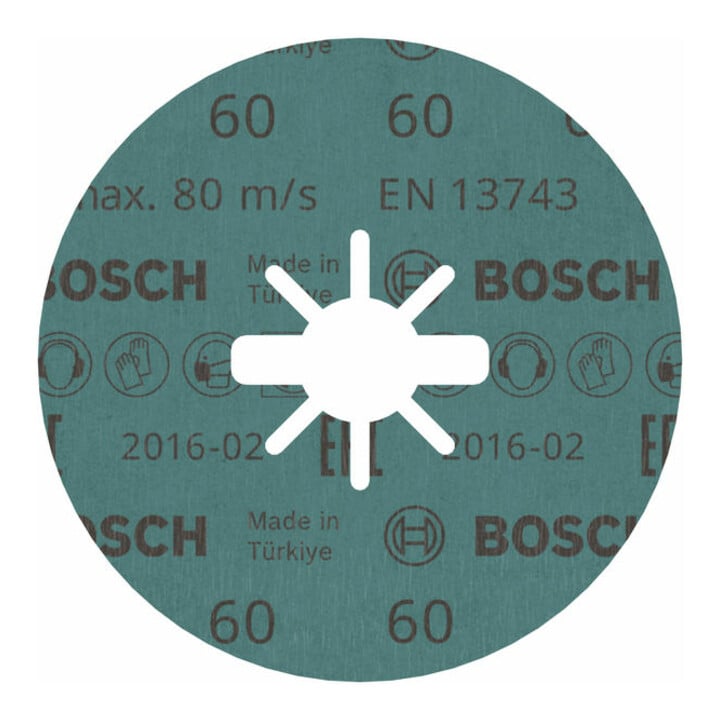 Bosch fiberschijf R574 Best for Metal X-LOCK 115 x 22,23 mm K 60