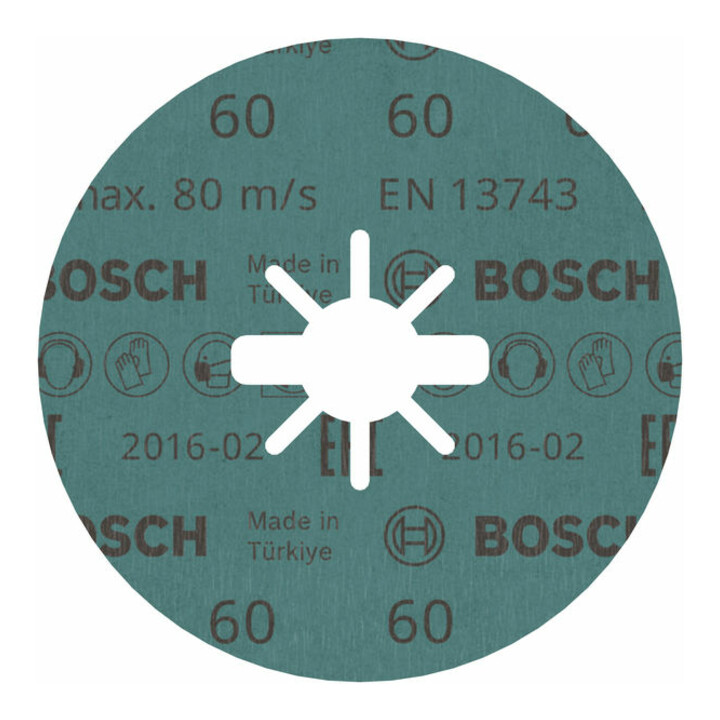 Bosch Fiberschleifscheibe R574 Best for Metal X-LOCK 115 x 22,23 mm K 60