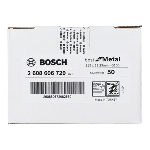 Bosch Fiberschleifscheibe R574 Best for Metal Zirkonkorund