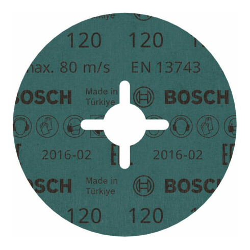 Bosch Fiberschleifscheibe R574 Best for Metal Zirkonkorund