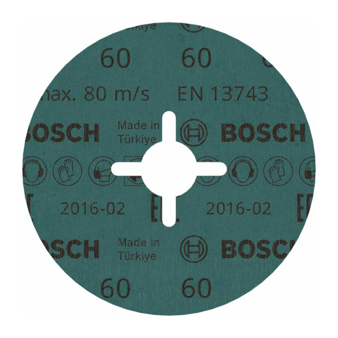 Bosch Fiberschleifscheibe R574 Best for Metal Zirkonkorund